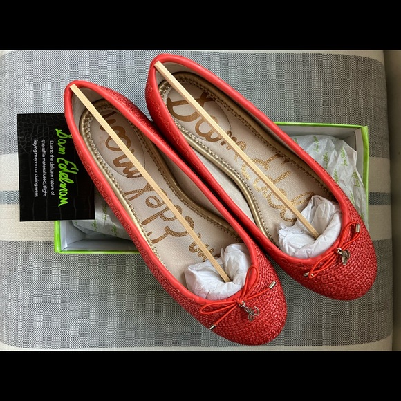 Sam Edelman Coral Raffia Ballet Flat - Picture 2 of 6